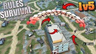 Hartzy vs Fireteam *Bitter lake 3 Story* (Rules of Survival #135)