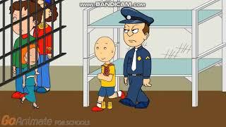 Rosie Gets Caillou Arrested Gets Grounded and Caillou Gets Rosie Back Gets Ungrounded