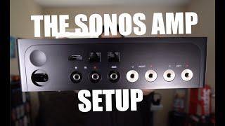 Sonos Amp Multi Room Setup | How To Connect Sonos Amp | Sonos Amp In Ceiling Speaker Setup | Sonos