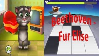 My Talking Tom - Space Piano "Für Elise" - Part 3 [BEST RECORD EVER]
