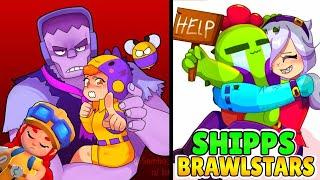 LOS PEORES SHIPPS DE BRAWL STARS  | *colette x spike* RE TURBIO 