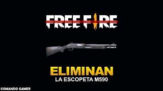 GARENA ELIMINA la NUEVA ESCOPETA M590 en FREE FIRE Llegan Helicópteros