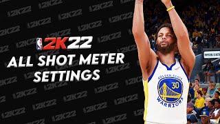 ALL SHOT METER SETTINGS EXPLAINED + HOW TO TURN SHOT METER OFF IN NBA 2K22