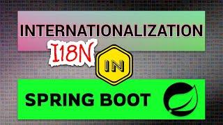 Internationalization i18n in Spring Boot