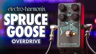 Electro-Harmonix SPRUCE GOOSE Overdrive (EHX Demo by TOM BURDA)