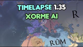 TIMELAPSE 1.35 XORME AI EUROPA UNIVERSALIS 4 - EU4