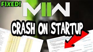 How To Fix Modern Warfare 2 Crashes! (100% FIX)