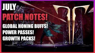 GLOBAL HONING BUFF! POWER PASSES! Lost Arks July patch notes are insane!