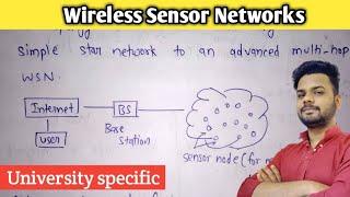 Wireless sensor Networks in IoT | WSN in internet of things | Lec-22