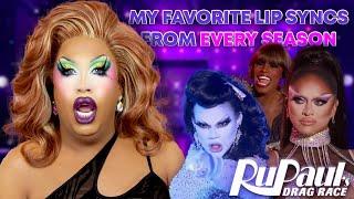 MY FAVORITE LIP SYNCS FROM EVERY SEASON OF RPDR