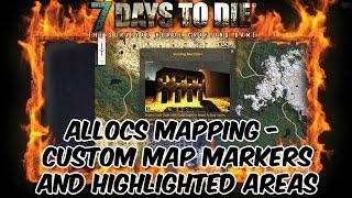 7 Days To Die Server Admin - Allocs Map - Leaflet.js, Markers and Marking Areas!