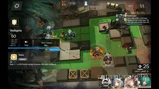 [Arknights] cc#2 Day 6 Broken Path Risk 8 with challenge (high rarity)