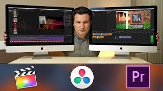 2017 vs 2015 5K iMac Video Editing! FCX Premiere & Resolve