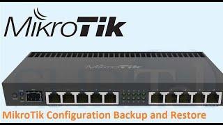 MikroTik Backup and Restore Configuration using Winbox | Easy IT