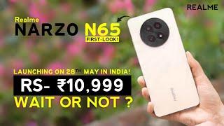 Realme Narzo N65 5g- "FIRST-LOOK" | Realme Narzo N65 Price In India, Review, Launch, DM 6300, 50MP !