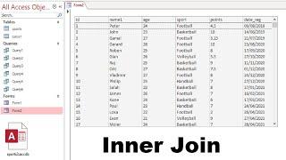 Programming in Microsoft access| fill Listbox from two tables in ms access form VBA using inner join