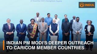 Indian PM Modi's deeper outreach to CARICOM member countries