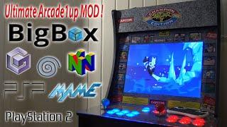 Arcade1up MOD Ultimate Emulation Arcade Game Console ! 