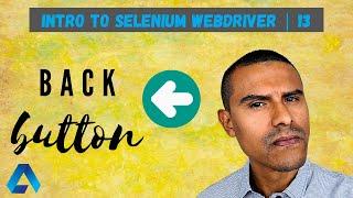 How to click the browser back button in selenium