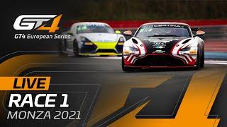 LIVE FROM MONZA - RACE 1 - GT4 EUROPEAN SERIES 2021