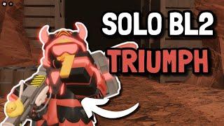 SOLO BADLANDS 2 TRIUMPH WITH BUFFED ACCELERATOR | Roblox Tower Defense Simulator TDS