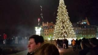 New Years Eve 2016 in Warsaw, Poland