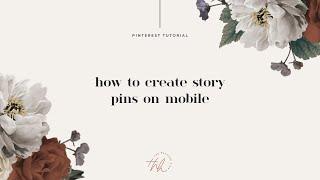 How to Create Pinterest Story Pins on Mobile