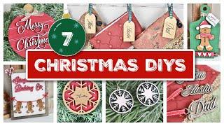 *WOW* Christmas DIY's With WeCreat Vista 10W | Christmas Crafts To Try 2024