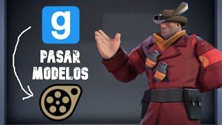 Como pasar modelos de Gmod a SFM