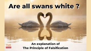 Are all swans white ? (Principle of Falsification)