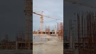 Tower crane concrete working #shorts #towercrane @YouTube  #contentcreator #construction