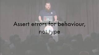 GopherCon 2016:  Dave Cheney - Dont Just Check Errors Handle Them Gracefully