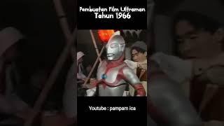 Serunya Pembuatan Film Ultraman di tahun 1966   #ultraman