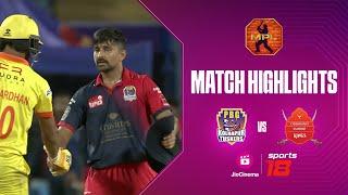 Kolhapur Tuskers Knock Out  Chhatrapati Sambhaji Kings | MPL | JioCinema & Sports18