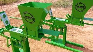 Máquina de Tijolo Ecológico | Verde Equipamentos | Prensa Manual