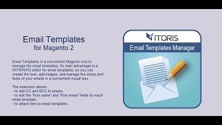 Email Templates Manager for Magento 2 by ITORIS