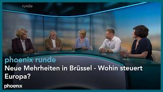 phoenixRunde: Neue Mehrheiten in Brüssel - Wohin steuert Europa?