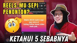 5 Penyebab Reels Sepi Penonton di FB Pro dan Fanspage Facebook, Hati-hati