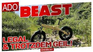 ADO BEAST - DAS BESTE FATBIKE FALTBAR, LEGAL & GEIL!