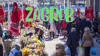 CROATIA - Walking at Zagreb By Vibrant Tkalca Party Street BY Walk n Watching