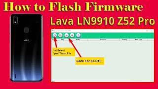 Lava LN9910 Z52 Pro Flash File Firmware Flashing By SPD Flashing Tool Dead Boot Repair Hang Solved