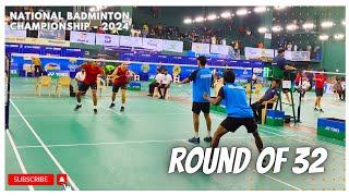 HARIHARAN/RUBAN KUMAR vs NITHIN H.V/VISHNUVARDHAN GOUD || National Badminton Championship - 2024