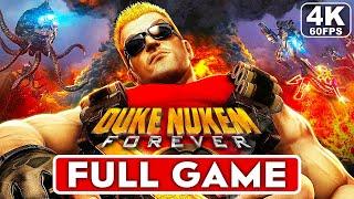 DUKE NUKEM FOREVER Gameplay Walkthrough Part 1 FULL GAME [4K 60FPS PC] - No Commentary