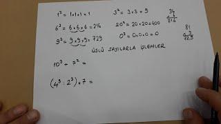 5.sınıf üslü sayılar (Bir sayının karesi ve küpü) #Bulbulogretmen #üslüsayılar #üslüifadeler