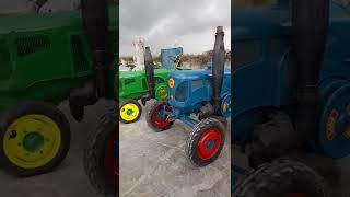 a small selection of tractors on display at the maurice collins vintage show ardfert 17 april 22