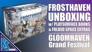 Unboxing - Frosthaven w/ Play Surface Books | Cephalofair Games