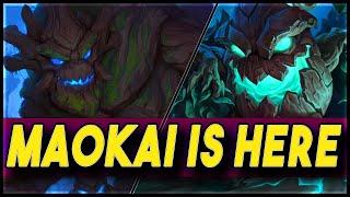 Maokai Reveal Reaction & Deck Ideas | New Champion - Legends of Runeterra