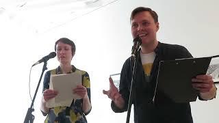 Tim Postovit and Sarah Dawson : Liverpool - European Poetry Festival 2024