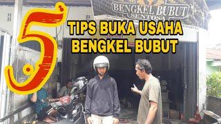 LIMA TIPS BUKA USAHA BENGKEL  BUBUT