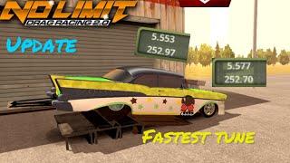 5.5 Chevy Bel Air Fastest Tune - No Limit Drag Racing 2 Update